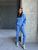 Спортивный костюм женский, на флисе - турецкая трехнитка Синий, M 1990231500 фото