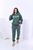 Женский спортивный костюм, теплый на флисе, Темно-бирюзовый, S 1990099031 фото